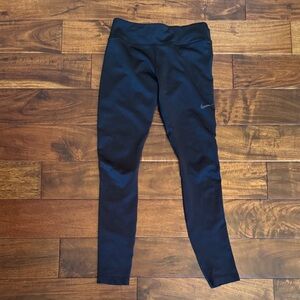 Nike Midnight Black Active Leggings Size Medium